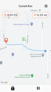 Just Run - Track Your Runs App screenshot 1