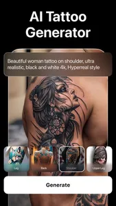AI Tattoo Generator Maker screenshot 0