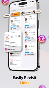 Screenshot Link Bio & Manager screenshot 1