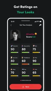 Umax AI: Face Scan & Rate face screenshot 1