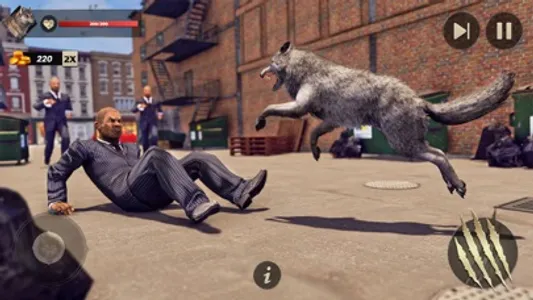 The Wild Wolf Life Sim Games screenshot 1