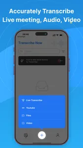 Transcribe Now - AI Note Taker screenshot 1