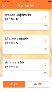 Shrimad Bhagavad Gita in Hindi screenshot 1