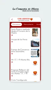 Cor Ardens - Compañía de María screenshot 1