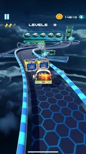 Space Rolling Balls Race screenshot 1