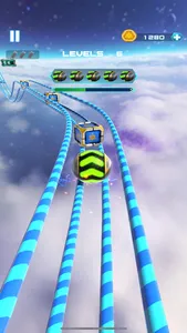 Space Rolling Balls Race screenshot 2