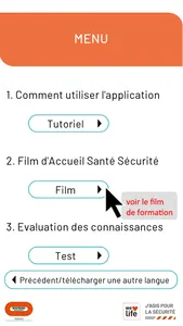 Accueil Santé Sécurité BBF screenshot 3