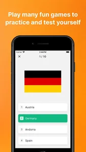 Geo Quiz: Learn Flags Capitals screenshot 1