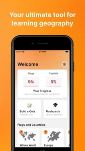 Geo Quiz: Learn Flags Capitals screenshot 3