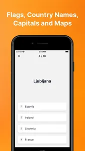 Geo Quiz: Learn Flags Capitals screenshot 5