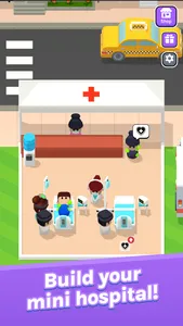 Pocket Hospital - Idle Tycoon screenshot 0