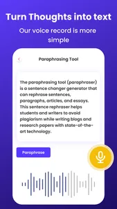 Ai Paraphraser Tool For Writer screenshot 3