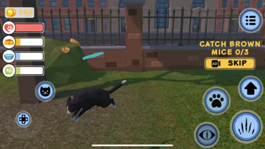 Cat Life Survival Simulator screenshot 0