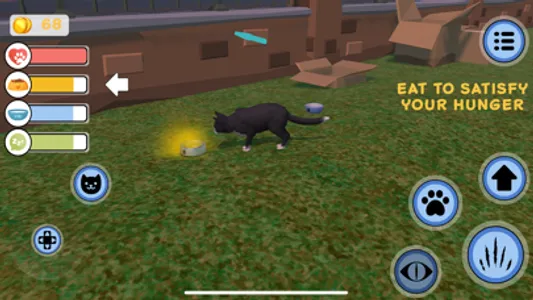 Cat Life Survival Simulator screenshot 2