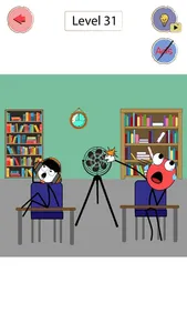 Stickman Puzzle Thief- No Wifi screenshot 0