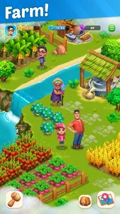 Gemstone Island: Farm Game screenshot 1