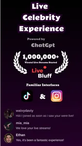 Fake Live Stream - LiveBluff screenshot 0
