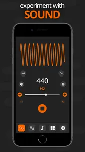 Frequency Sound Wave Generator screenshot 0