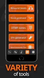 Frequency Sound Wave Generator screenshot 1