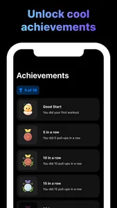 PullUps 20: Pull-Up Challenge screenshot 2