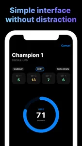 PullUps 20: Pull-Up Challenge screenshot 3