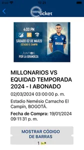 eticket Colombia screenshot 2