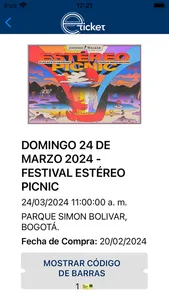 eticket Colombia screenshot 4