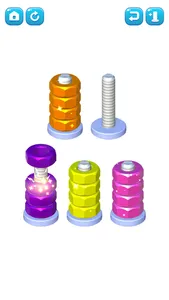 Nuts Sort: Nuts & Bolts Puzzle screenshot 1