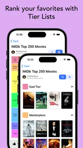 Topstermania: Tier List Maker screenshot 1