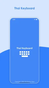 Thai Keyboard + Translator screenshot 0