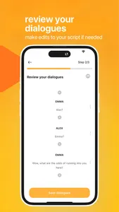 Rafy – Self-Tape Acting Reader screenshot 2