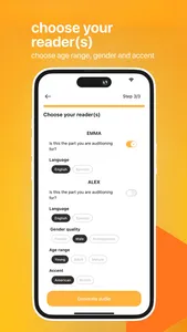 Rafy – Self-Tape Acting Reader screenshot 3