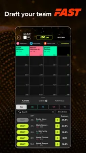 FastDraft Best Ball Fantasy screenshot 0