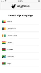 Sign Language Bible screenshot 0