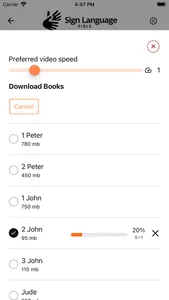 Sign Language Bible screenshot 2