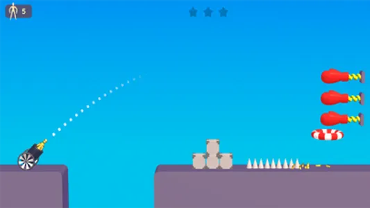 Ragdoll Cannon 3D screenshot 0