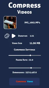 Video Compressor & Editor Pro screenshot 1