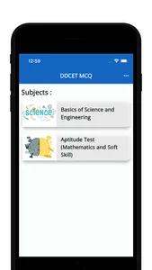 DDCET MCQ screenshot 0