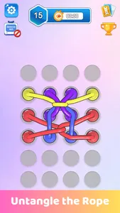 Tangle Rope Master Puzzle screenshot 2