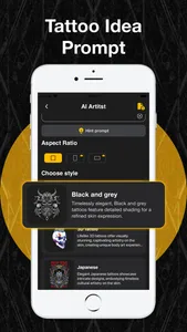 Ai Tattoo Designer Maker screenshot 2