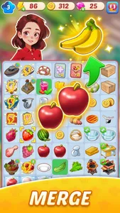 Midge Merge : Love bistro screenshot 1