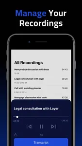 Record Phone Calls iPhone screenshot 1