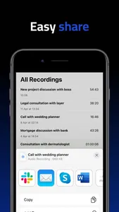 Record Phone Calls iPhone screenshot 3
