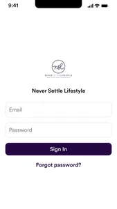 Never Settle Lifestyle screenshot 0