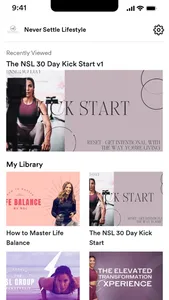 Never Settle Lifestyle screenshot 1