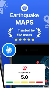 Earthquake Alerts Map Feed screenshot 1