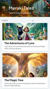 Cuentos infantiles - Merakily screenshot 0
