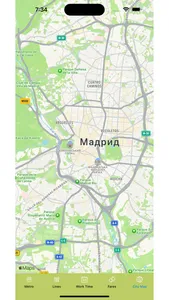 Madrid Subway Map screenshot 2