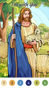 Bible Color Paint By Number screenshot 0