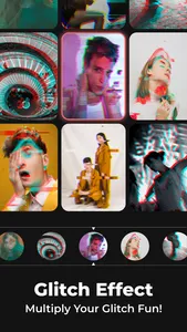 CyberGlitch: Glitch Art Studio screenshot 1